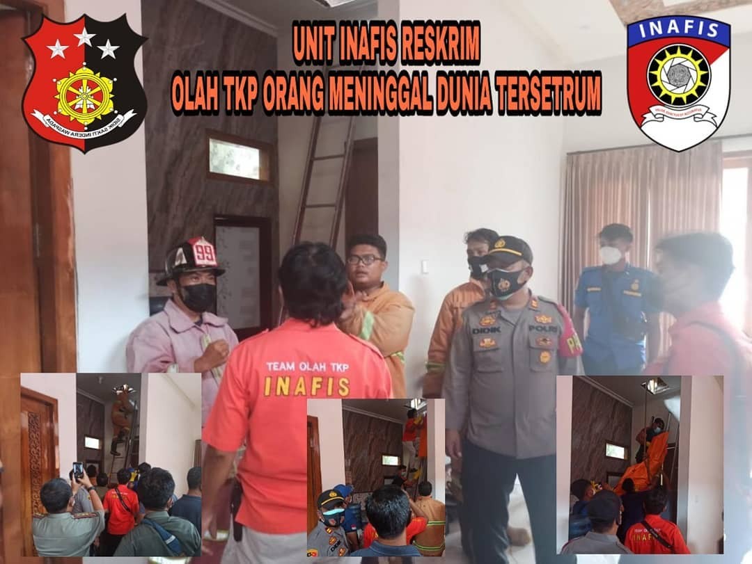 Saat Perbaiki Kabel Listrik Pria Tulungagung Ini Tewas Kesetrum