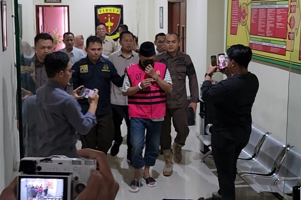 Heru Sugiarto Tersangka BKKD 2021 Dilimpahkan ke Kejari Bojonegoro