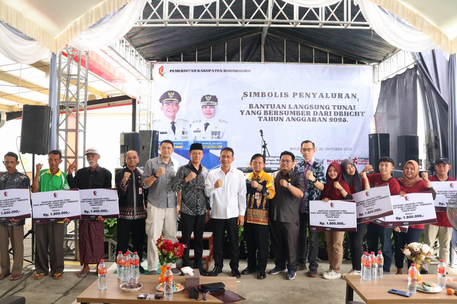 Pemkab Bojonegoro Kucurkan Rp33,6 Miliar untuk BLT DBHCHT
