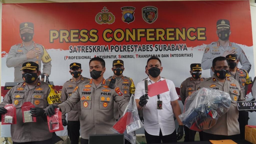 Satu Bulan 41 Kasus dan 49 Tersangka Serta Tiga Kasus Menonjol Diungkap oleh Satreskrim Polrestabes 