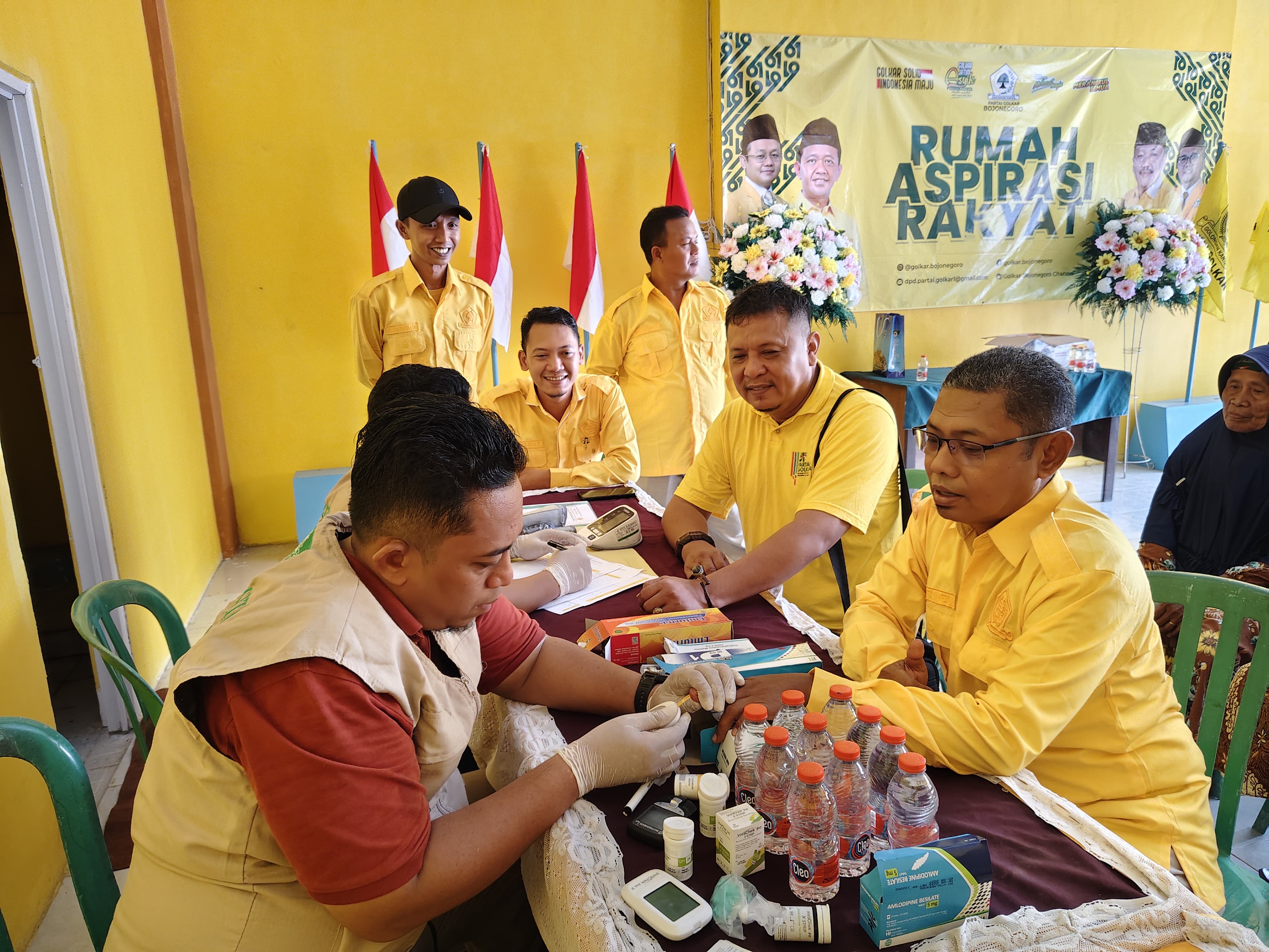 Golkar Bojonegoro Hadirkan Politik Kemanusiaan di HUT ke-61