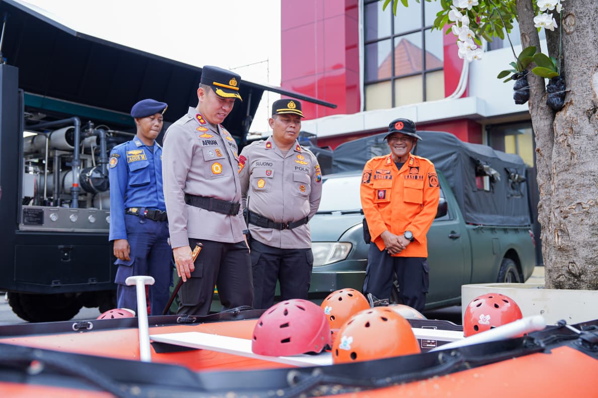 Polres Bojonegoro Siaga Hadapi Cuaca Ekstrem
