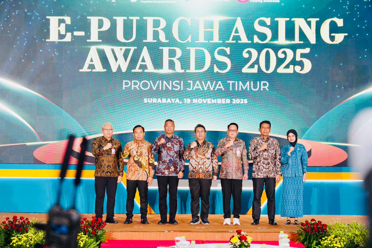 Pemkab Bojonegoro Sabet Juara 2 E-Purchasing Award 2025