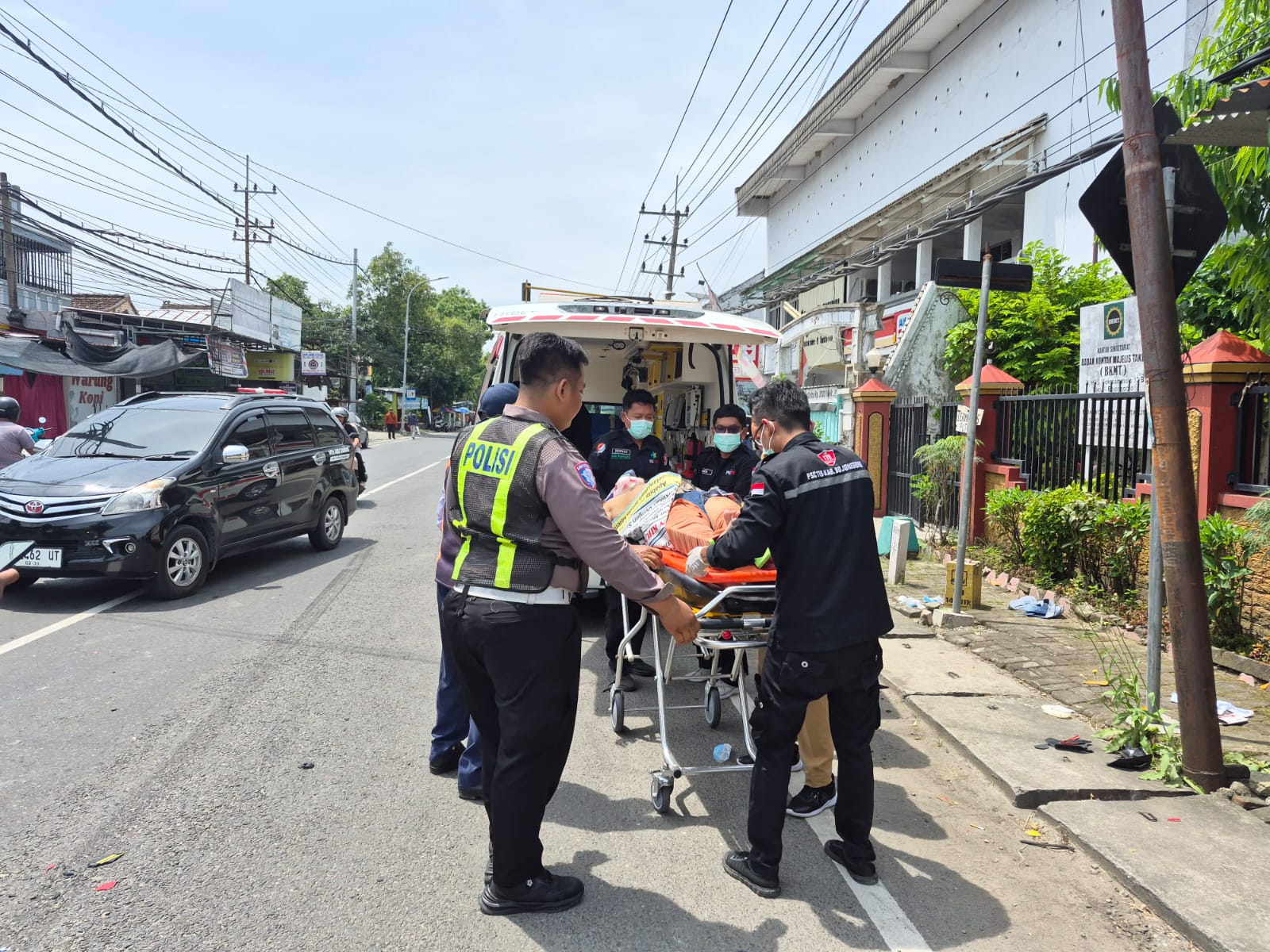 Rem Motor Blong, Pemotor di Bojonegoro Tabrak Truk