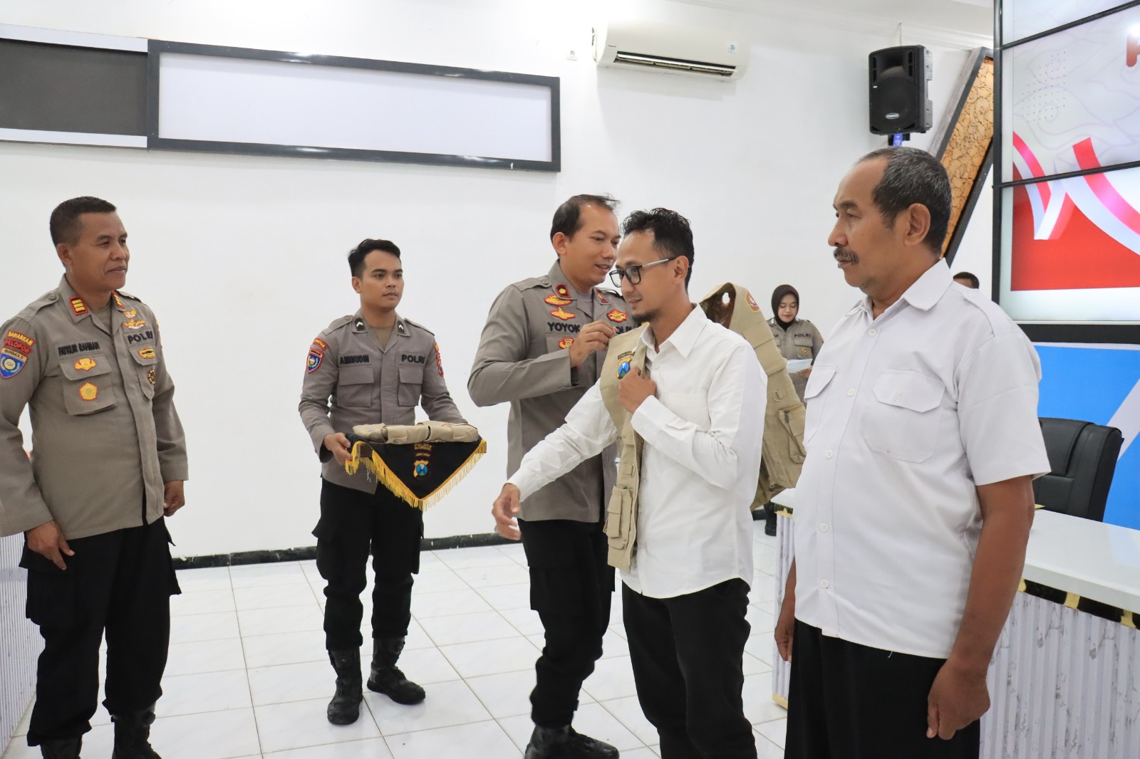 Polres Bojonegoro Kukuhkan Pokdar Kamtibmas Bhayangkara