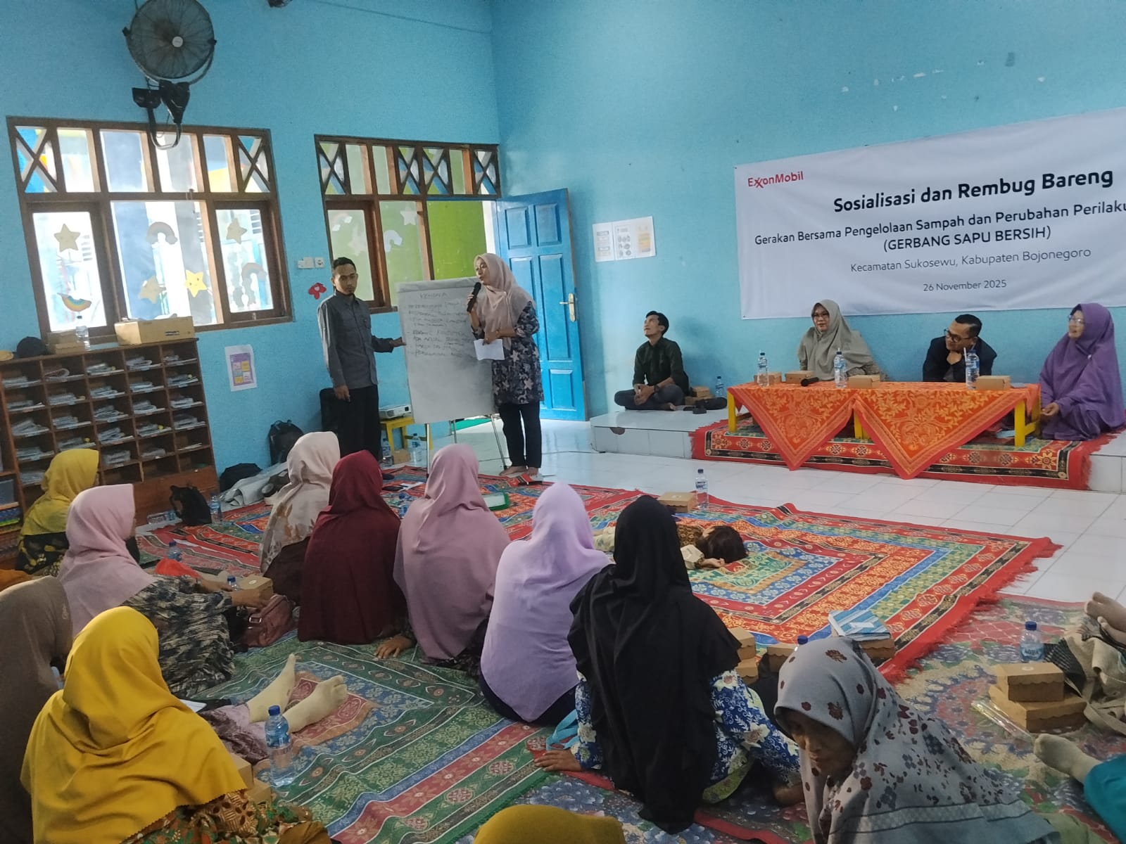 ExxonMobil dan Komunitas Mapak Dukung Gerakan Arisan Sampah