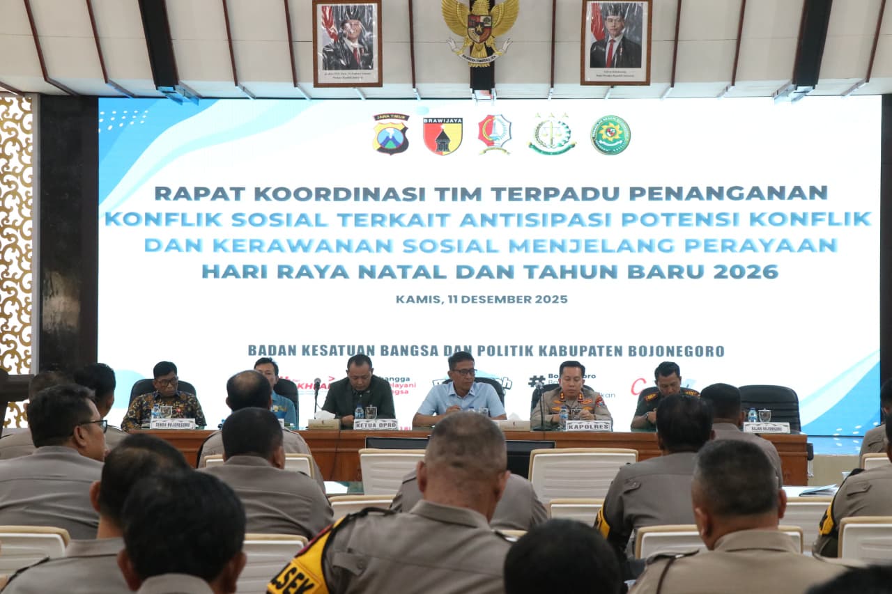 Bupati Bojonegoro Tekankan Kesiapsiagaan Jelang Nataru 2026
