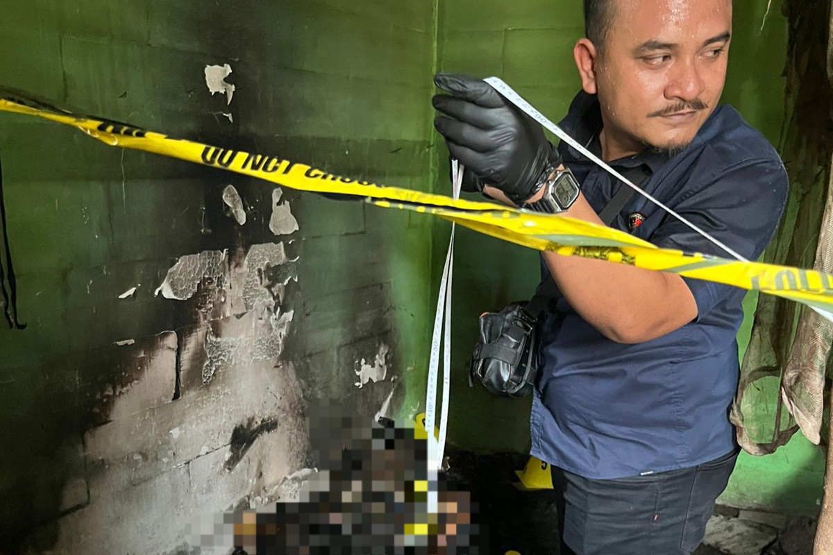Kakek di Dander Bojonegoro Tewas Terbakar di Dalam Rumah