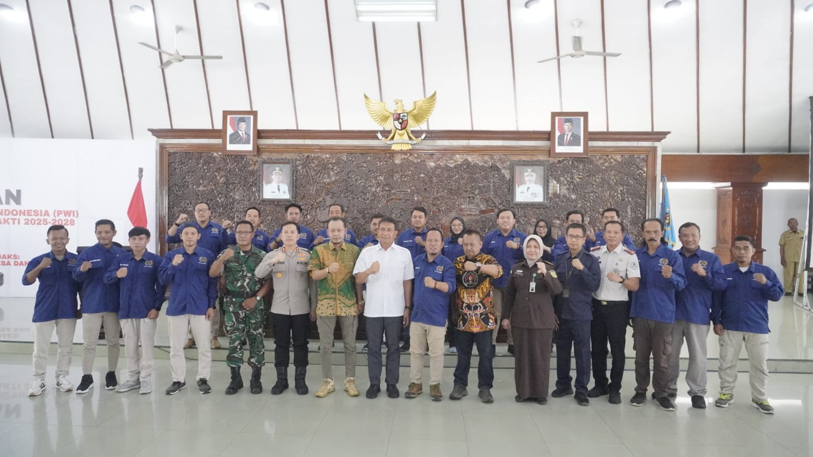 Pengurus PWI Bojonegoro Periode 2025–2028 Resmi Dilantik