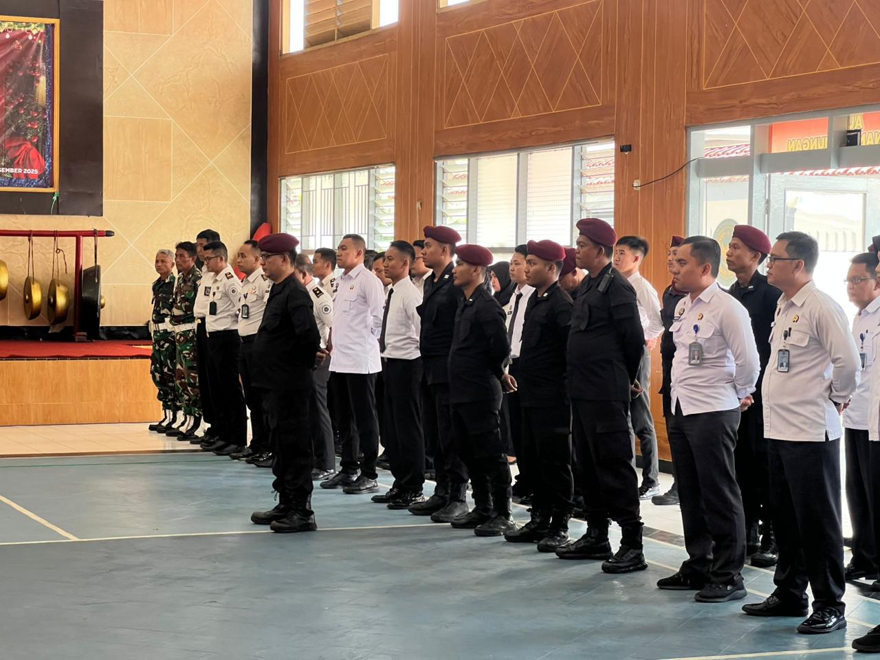 Lapas Bojonegoro Gandeng TNI-Polri Amankan Natal dan Tahun Baru