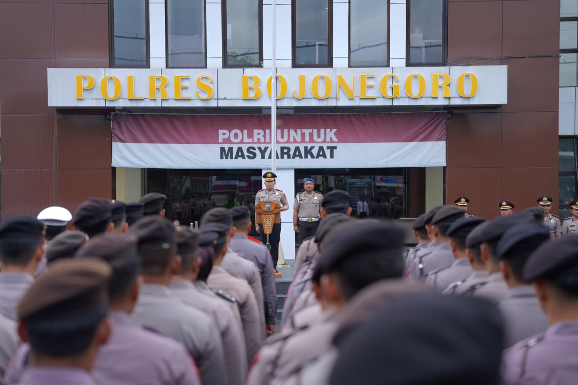 Operasi Lilin Semeru 2025, Nataru di Bojonegoro Berjalan Aman dan Kondusif