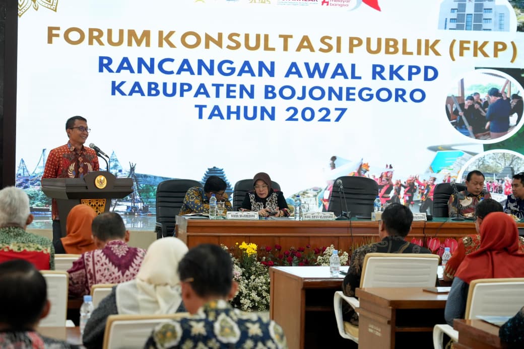 Forum Konsultasi Publik Ranwal RKPD 2027, Bojonegoro Perkuat Fondasi Pembangunan Inklusif
