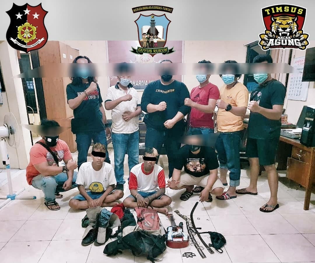 Timsus Macan Agung Polres Tulungagung Bekuk 2 Pemuda Yang Aniaya Seorang Tunawicara