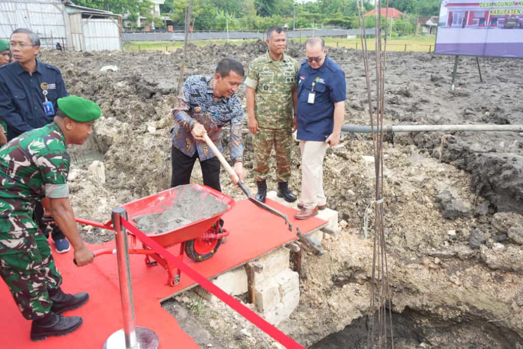 Wakil Panglima TNI Tinjau Pembangunan 312 Koperasi Merah Putih di Bojonegoro