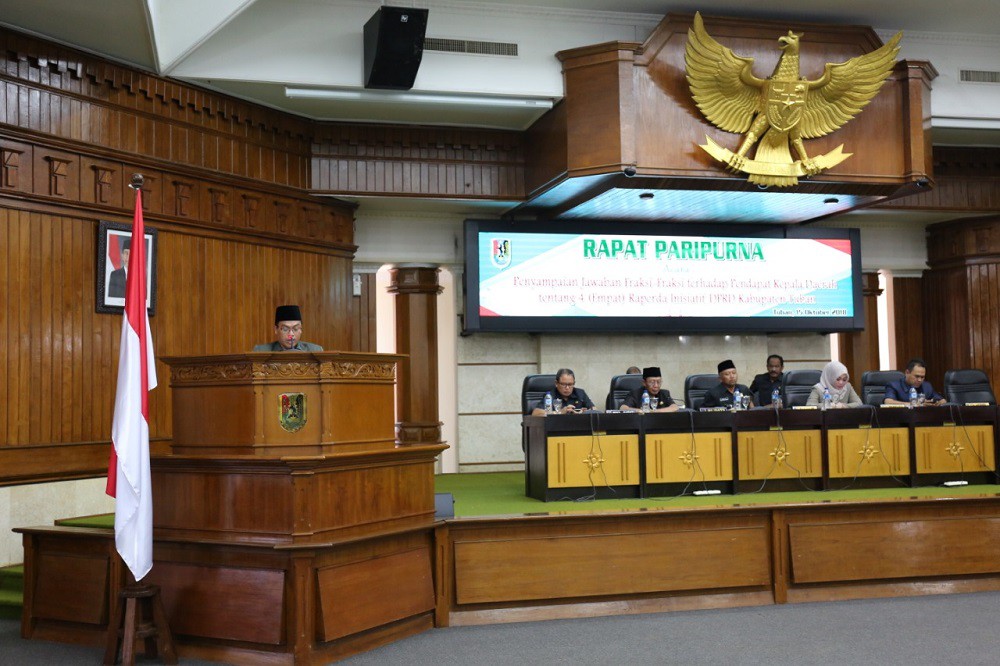 Pemkab Usulkan 4 Raperda Ke DPRD Tuban