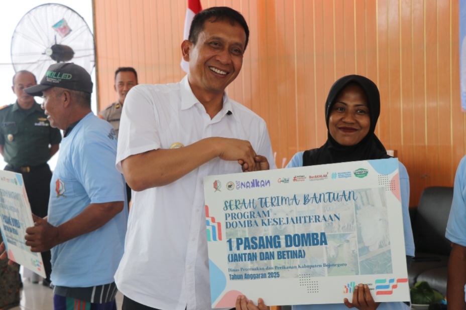 Bupati Bojonegoro Tegaskan Domba Sejahtera Bukan Bantuan Konsumtif