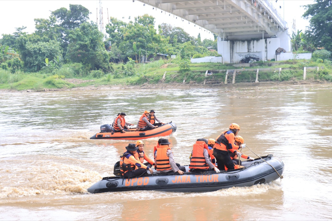 Polres Bojonegoro Latih Personel Tanggap Bencana