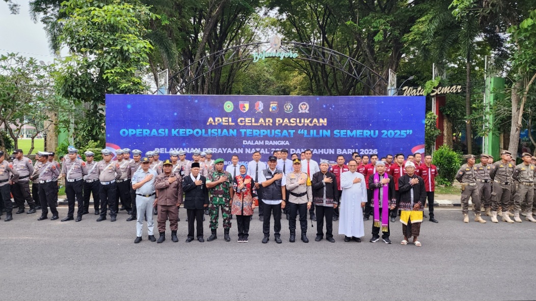 Jelang Nataru, Pemkab dan Polres Bojonegoro Gelar Apel Operasi Lilin 2025