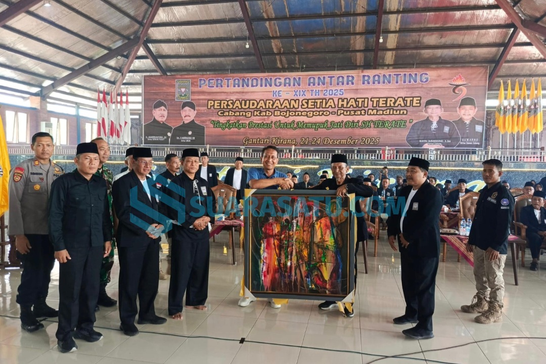 557 Pesilat Ikuti Kejuaraan Antar Ranting SH Terate Bojonegoro 2025