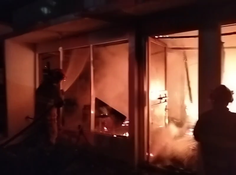 Kafe di Bojonegoro Terbakar Gegara LPG Bocor