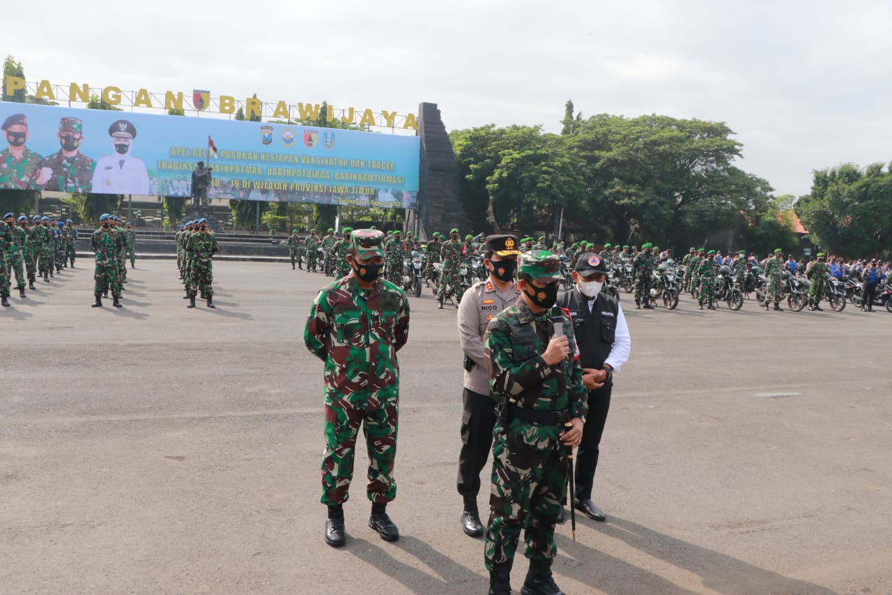 Apel Gelar Pasukan PPKM Mikro, Perkuat Pengaman Di Tingkat RT/RW 