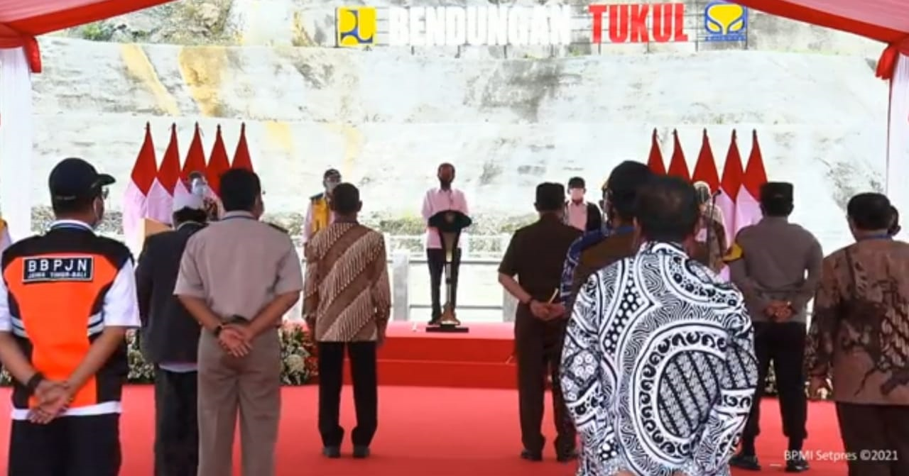 Presiden Berharap Bendungan Tukul Dapat Meningkatkan Kesejahteraan Masyarakat 