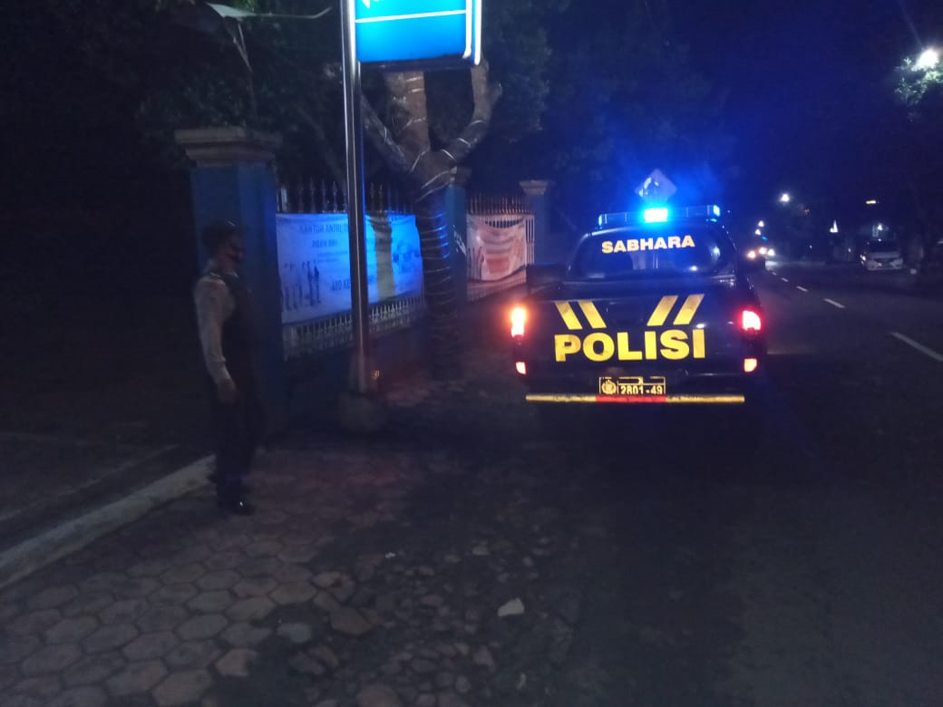 Anti Sipasi Tindak Kejahatan, Patroli Polsek Sendang Sambangi Perbankan
