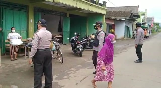 Upaya Pendisiplinan Protokol Kesehatan Pada Masyarakat Kalidawir