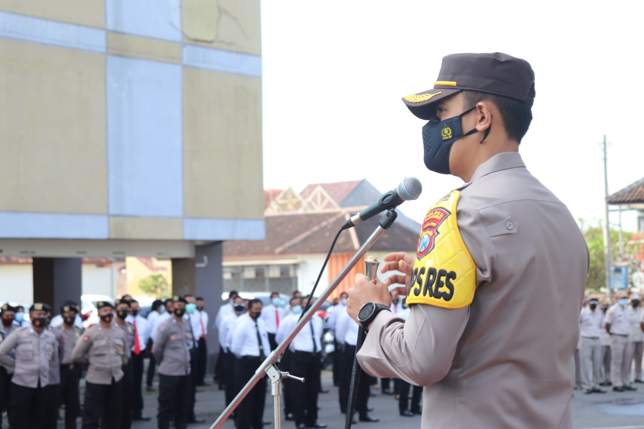 Kapolres Tulungagung Ingatkan Anggota Pentingnya TWT dan ICT Menuju Polri yang Presisi