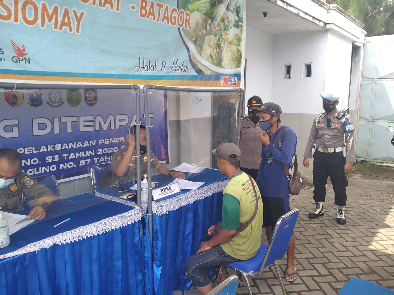 Polres Tulungagung Bersama Gugus Tugas Covid 19 Terus Gencarkan Ops Yustisi