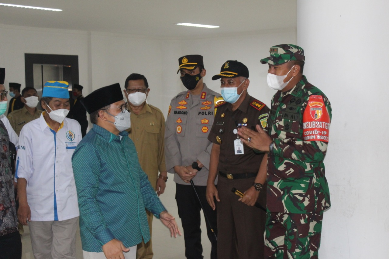 Kapolres Dampingi Bupati Tulungagung Hadiri Pembukaan Muktamar Pemikiran Forum Dosen Alumni PMII