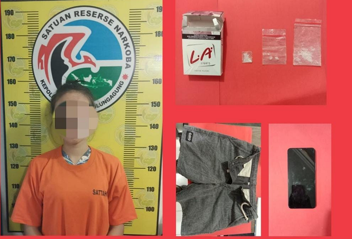 Edarkan Sabu, Remaja Putri Asal Blitar Berhasil Ditangkap Satresnarkoba Polres Tulungagung