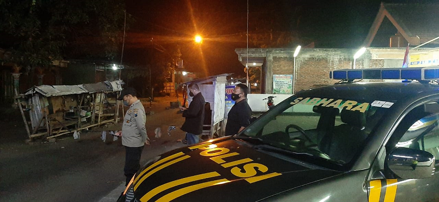 Pendisiplinan Prokes, Polsek Karangrejo Polres Tulungagung Tingkatkan KRYD dan Patroli Malam