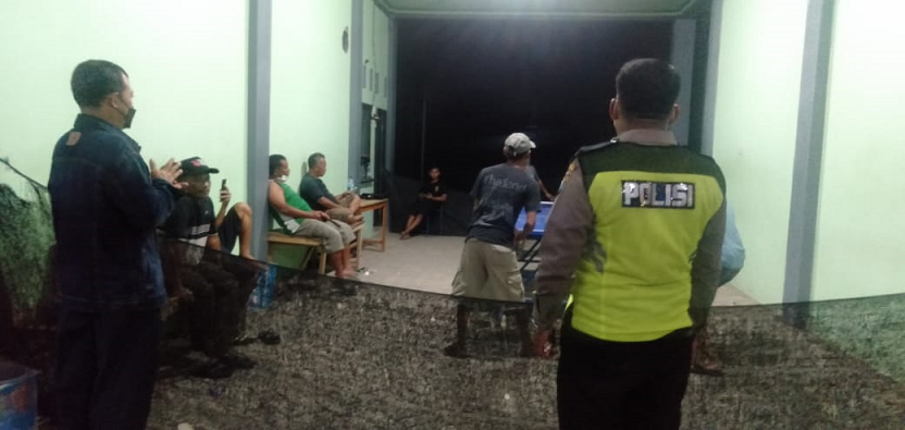 Tingkatkan Kepatuhan Prokes, Polsek Kedungwaru Polres Tulungagung Gelar KRYD dan Patroli Malam
