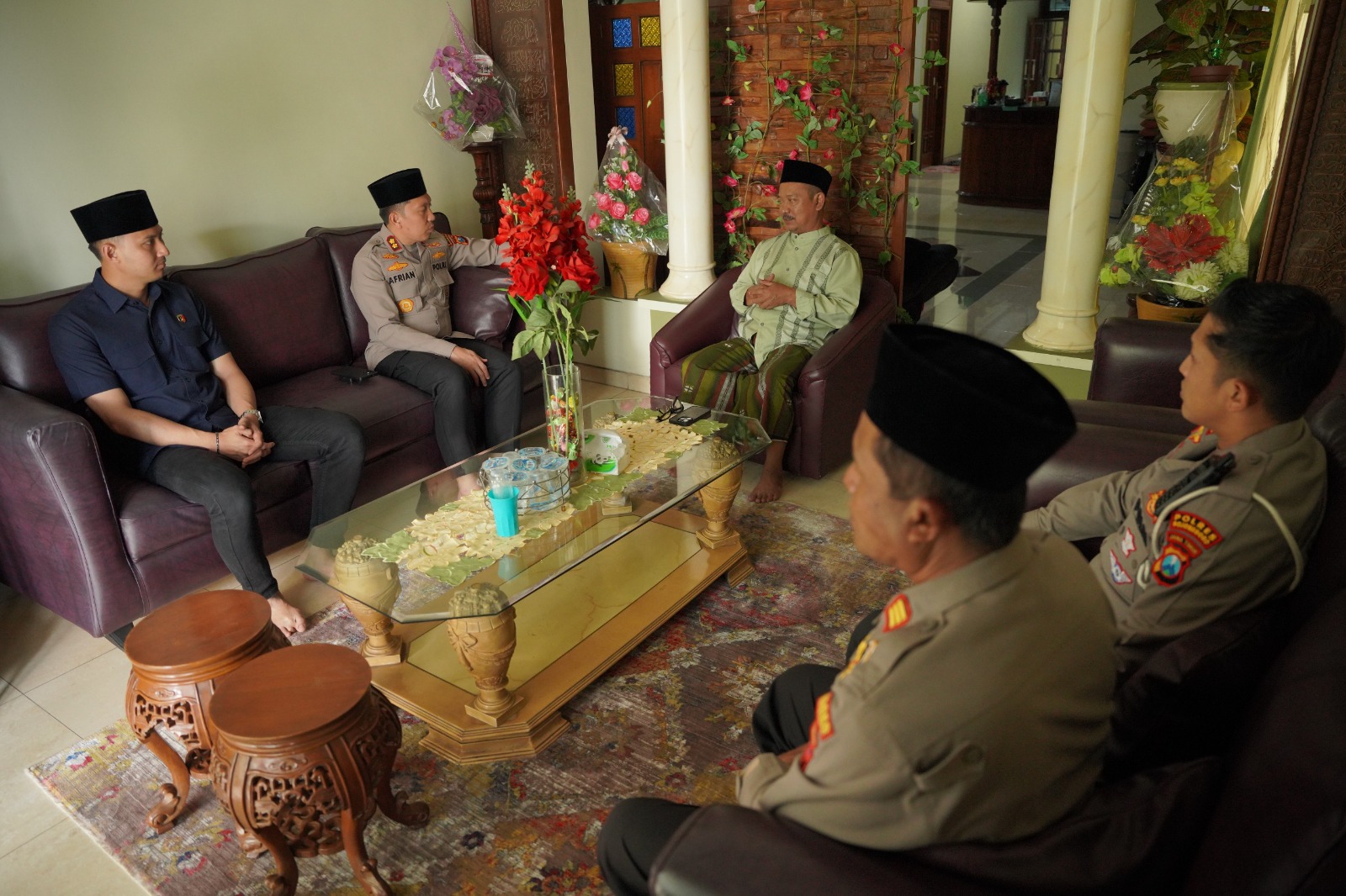Sejukkan Ramadhan, Kapolres Bojonegoro Jalin Silaturahmi dengan Tokoh Lintas Ormas