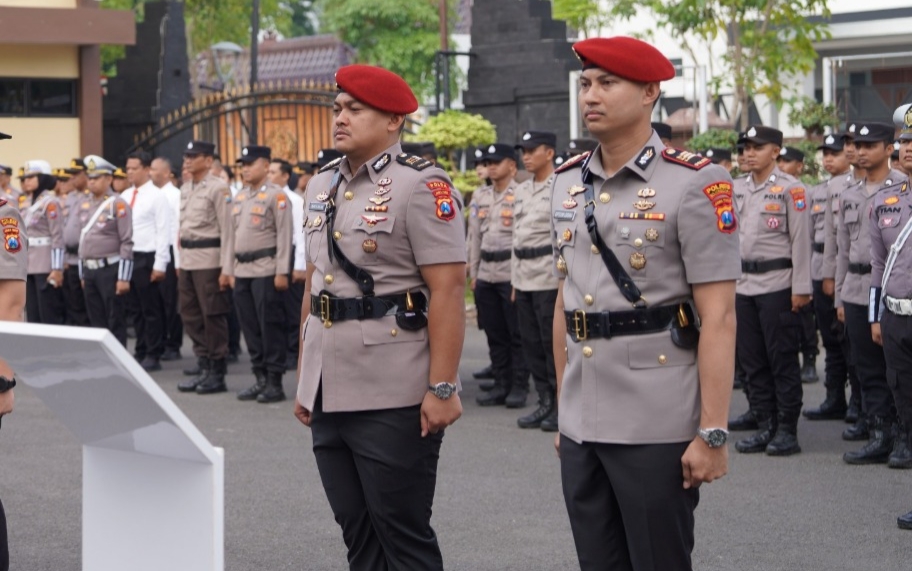  Kasatreskrim dan Kasatlantas Polres Bojonegoro Berganti