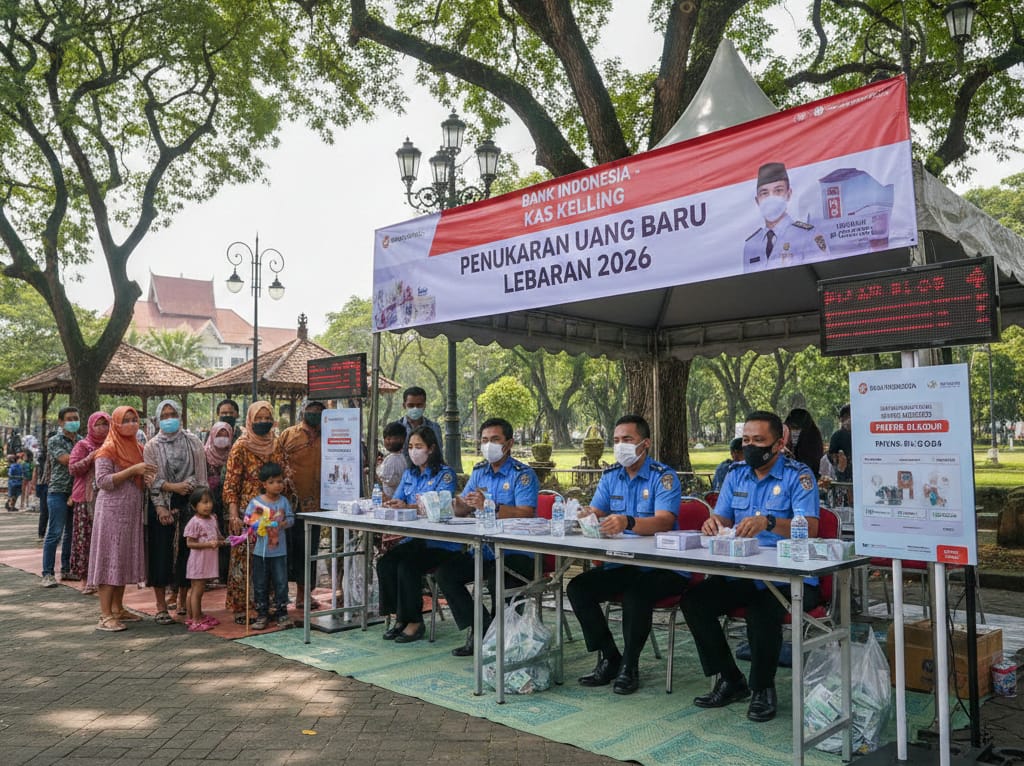 BI Percepat Jadwal Penukaran Uang Lebaran 2026 di Jawa Lewat PINTAR