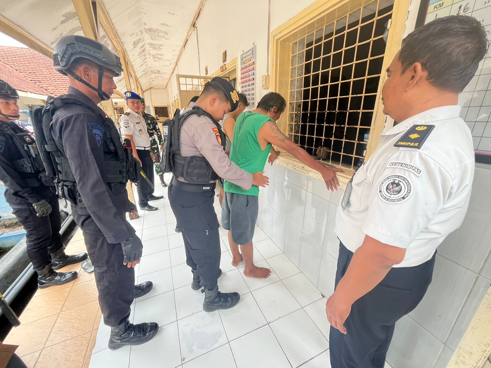 Jelang Ramadan Lapas Bojonegoro Razia Kamar Warga Binaan