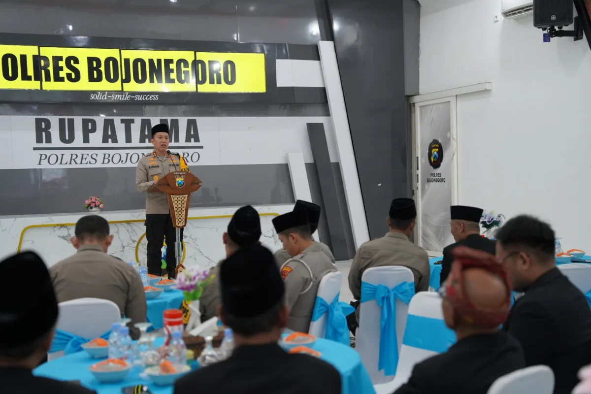 Jelang Operasi Ketupat Semeru 2026, Kapolres Bojonegoro Galang Dukungan Tokoh Agama