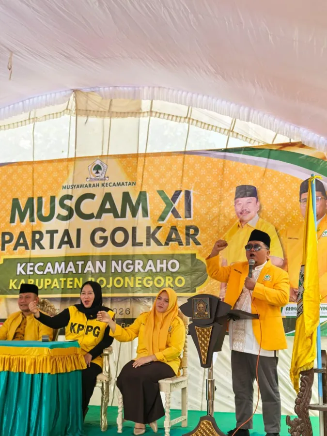 Ahmad Supriyanto Instruksikan Kader Golkar Bojonegoro Siap Tempur Menuju 2029