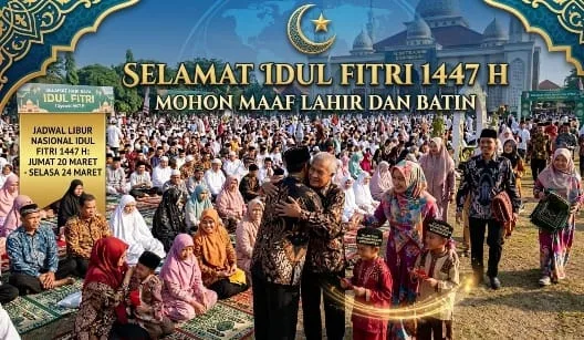 Jadwal Lebaran Idul Fitri 2026, Muhammadiyah ini Tanggalnya !