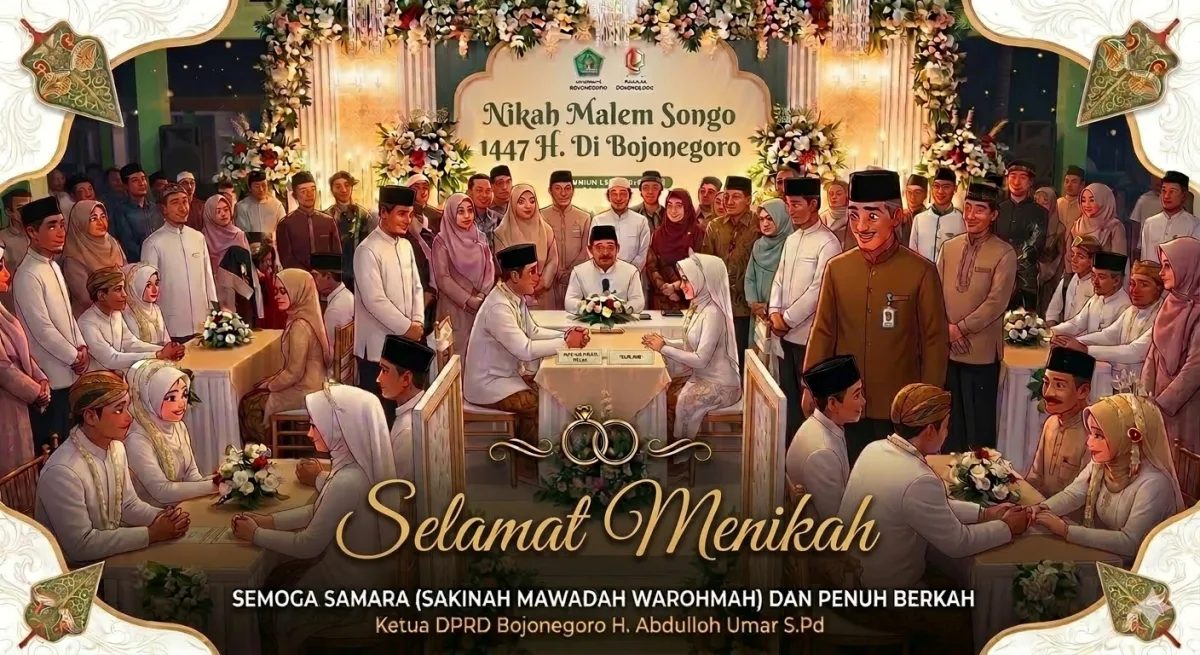 Foto : Ucapan Selamat Pernikahan