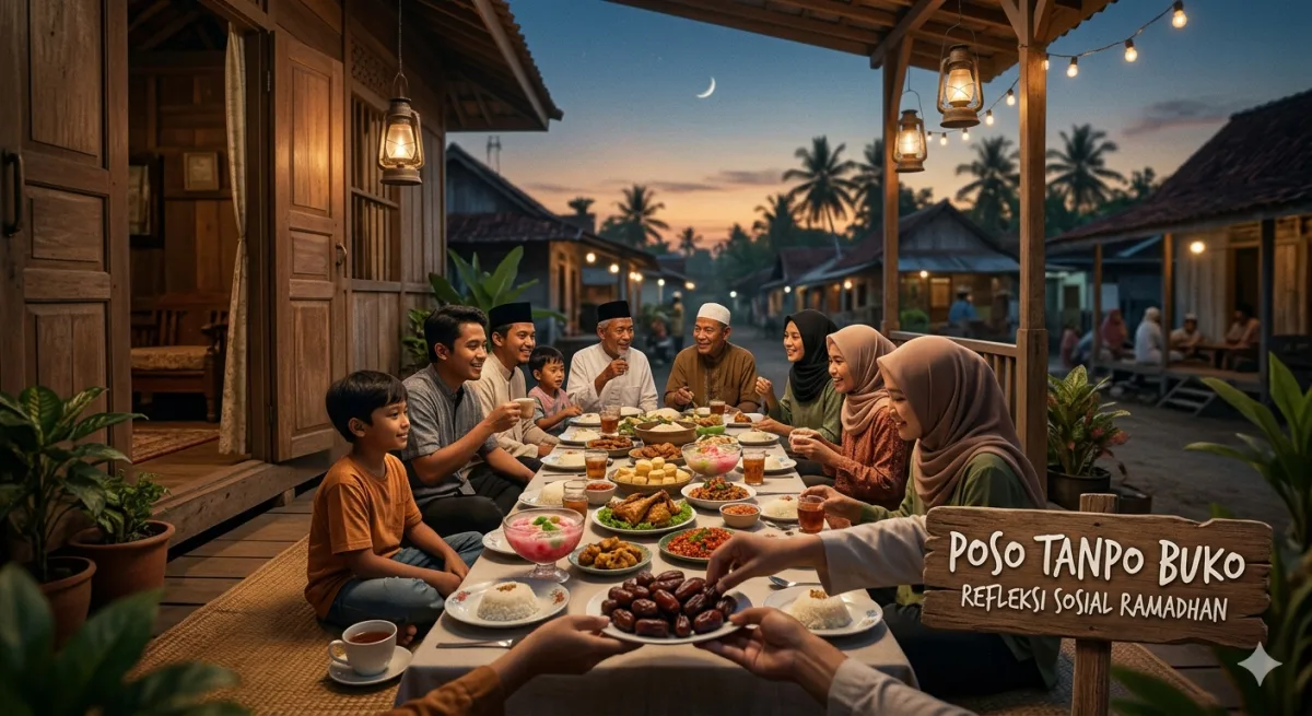 Suasana hantat dan kebersamaan 