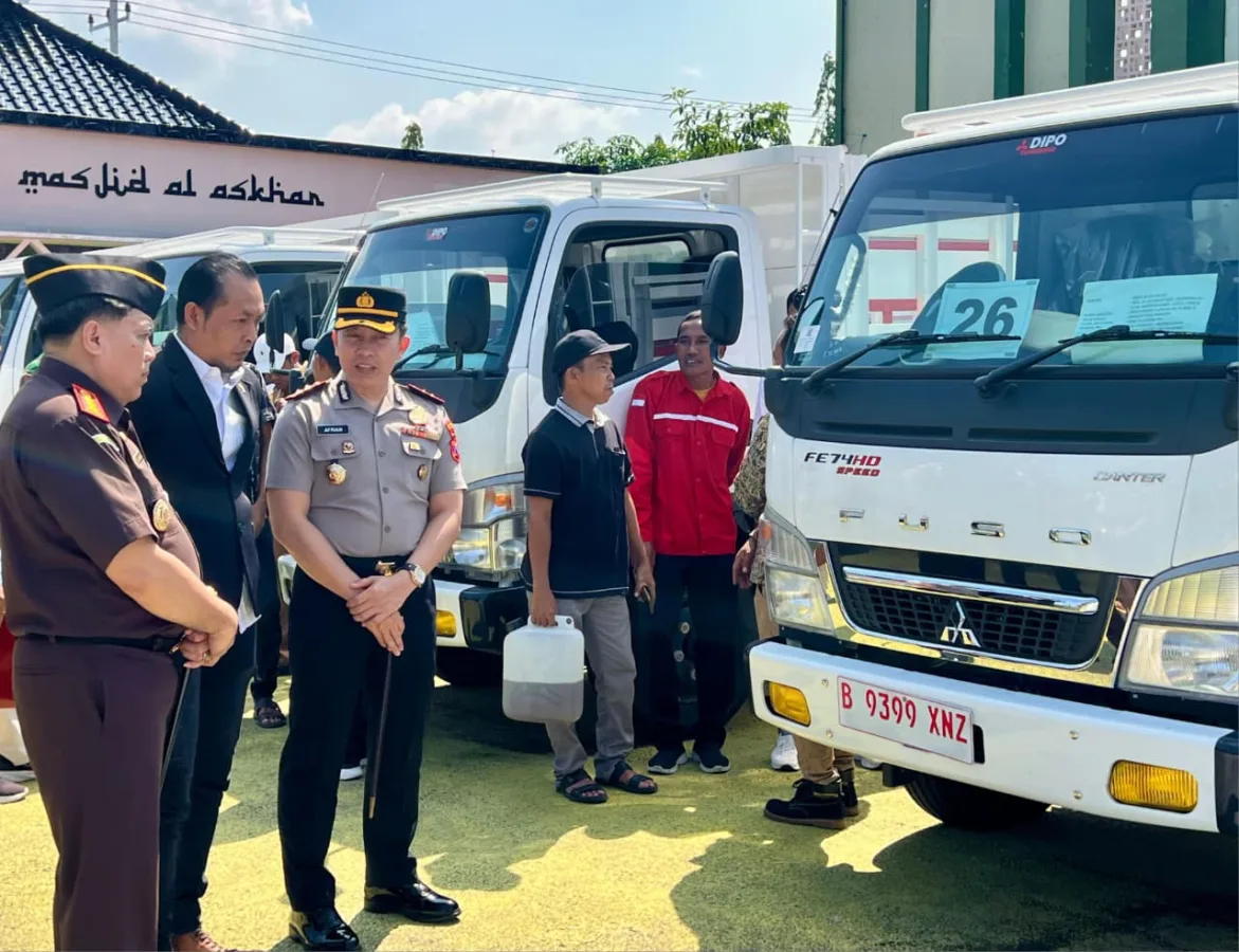Forkopimda Bojonegoro hadiri penyerahan Kendaraan Operasional KDMP